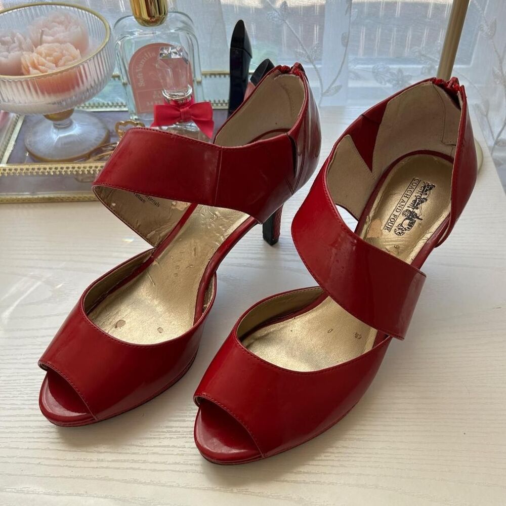 Coach Women's Red Pumps